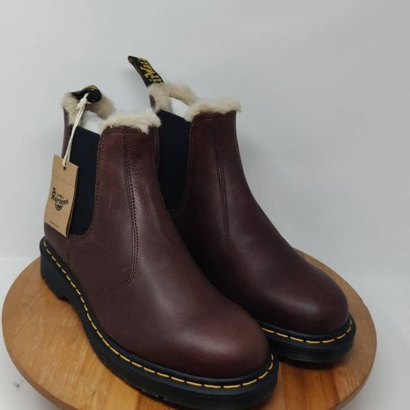 Dr. Martens 2976 Alyson Ankle Chelsea Boots- Mens- Size 10- Women\'s 11- Brown main image 5